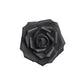 Alchemy Gothic Small Black Rose Head Artificial Flower (ROSE4)