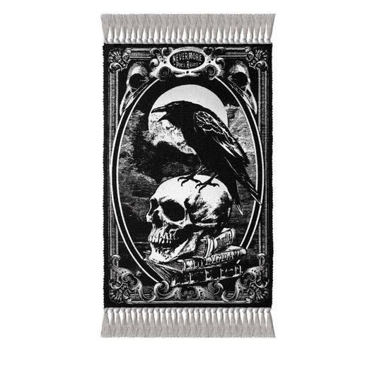 Alchemy Gothic Poe's Raven Rug (RUG4)
