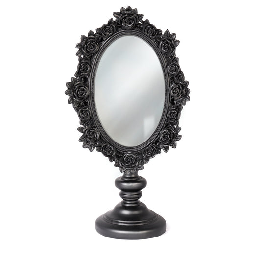 Alchemy Gothic Black Rose Dressing Table Mirror (SA20)