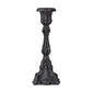 Alchemy Gothic Black Baroque Candle Stick Holder (SA22B)