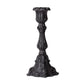 Alchemy Gothic Black Baroque Candle Stick Holder (SA22B)