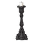 Alchemy Gothic Black Baroque Candle Stick Holder (SA22B)