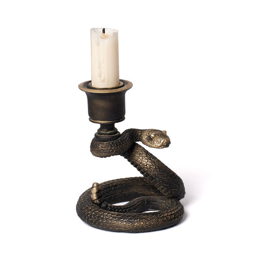 Alchemy Gothic Death Rattle Candle Stick Holder (SA23)