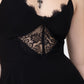 Killstar Sacralgia Lace Insert Black A-Line Dress