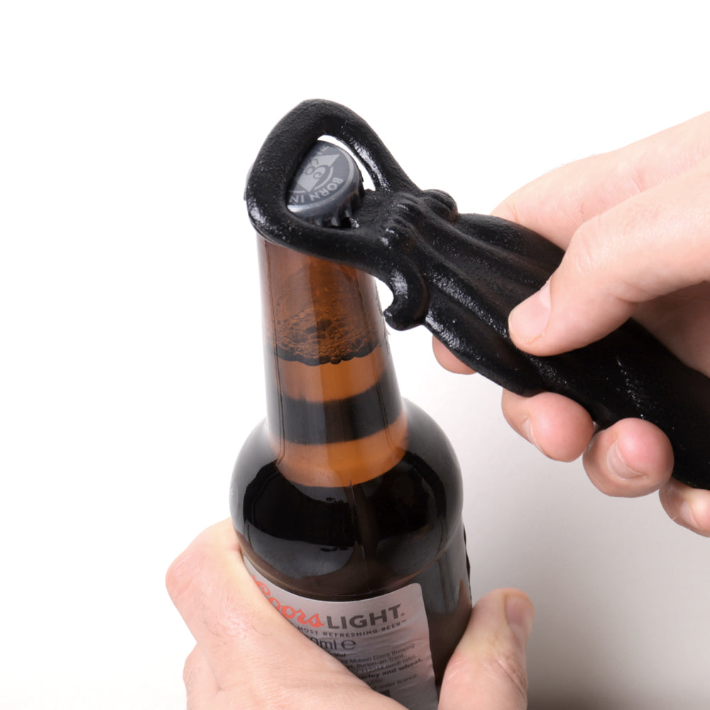 Alchemy Gothic Cat Cast Iron Bottle Opener (SBO4)