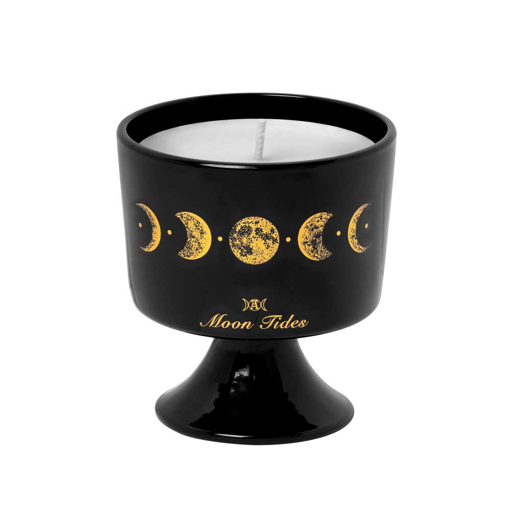 Alchemy Gothic Moon Tides Scented Candle Jar (SCJ10)