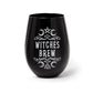 Alchemy Gothic Witches Brew Drinking Glass (SG3)