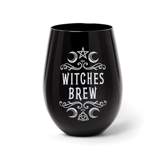 Alchemy Gothic Witches Brew Drinking Glass (SG3)