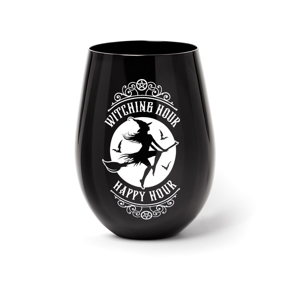Alchemy Gothic Witching Hour Drinking Glass (SG4)