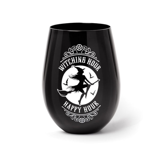Alchemy Gothic Witching Hour Drinking Glass (SG4)