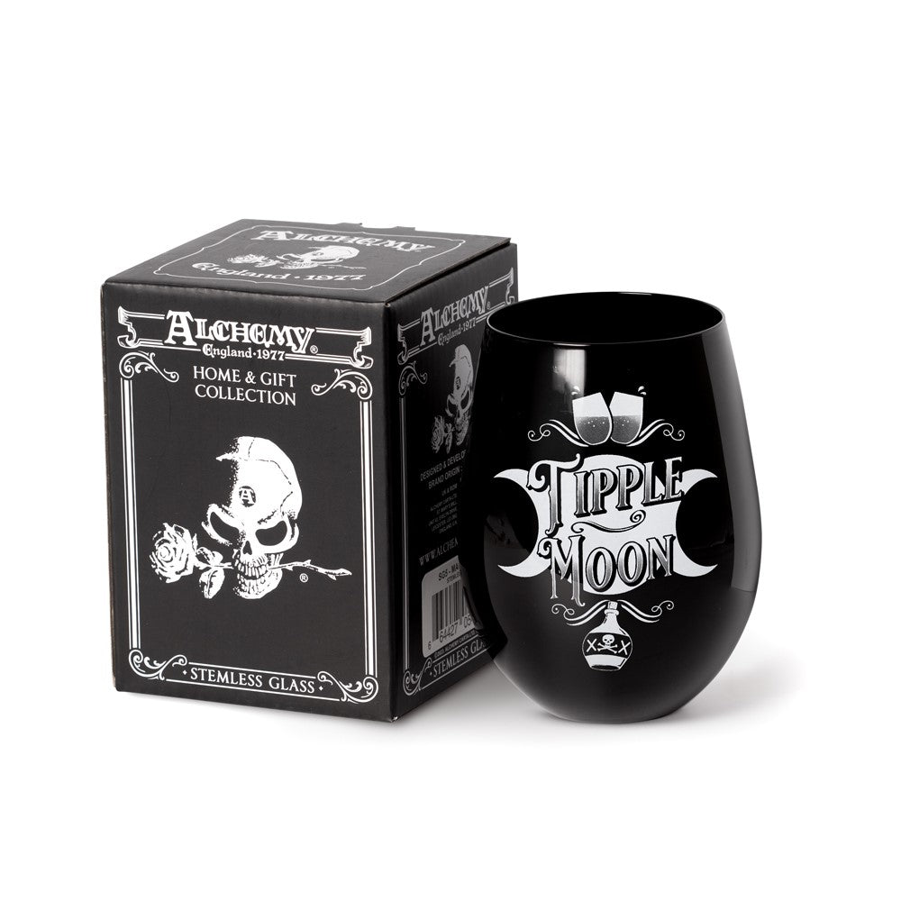 Alchemy Gothic Tipple Moon Drinking Glass (SG8)