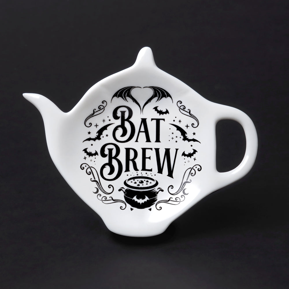 Alchemy Gothic Bat Brew Tea Spoon Holder/Rest (SR8)