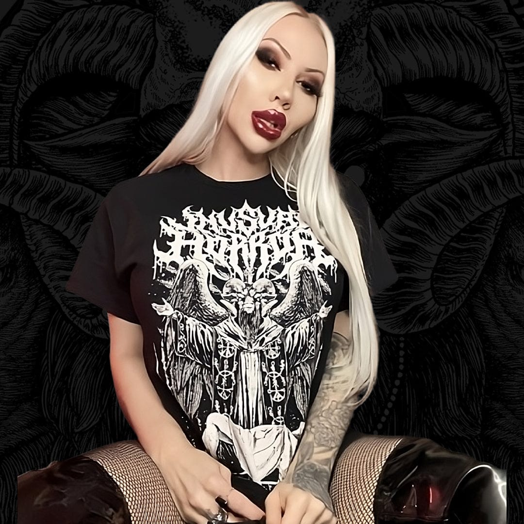 Satanic Goat Horror T-Shirt