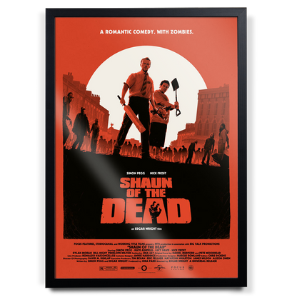 Shaun Of The Dead Horror Poster