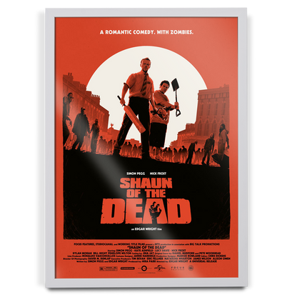 Shaun Of The Dead Horror Poster