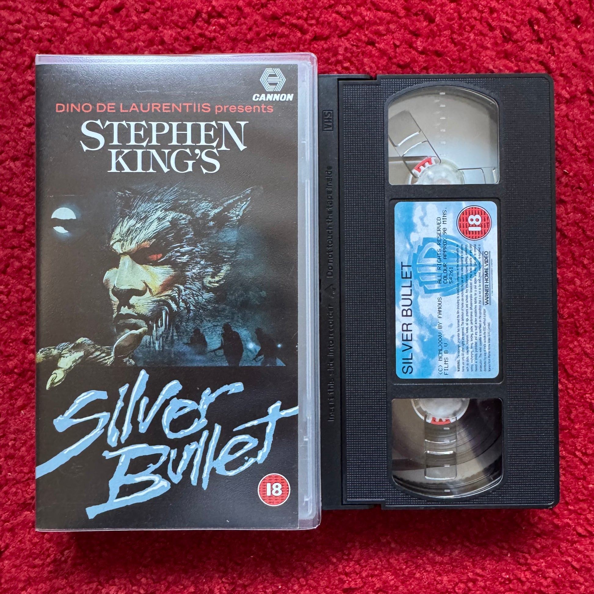 Silver Bullet VHS Video (1985) PES54261