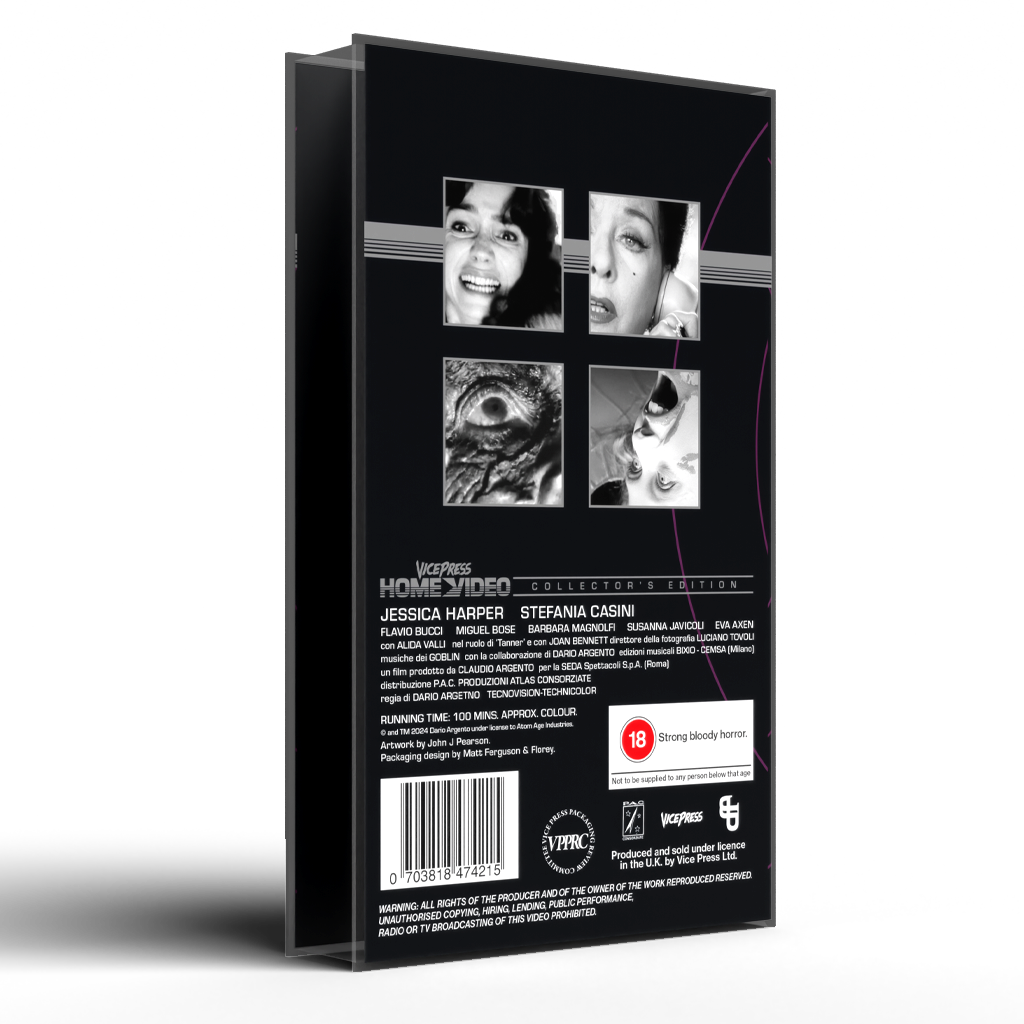 Suspiria - Collector's Edition Horror VHS