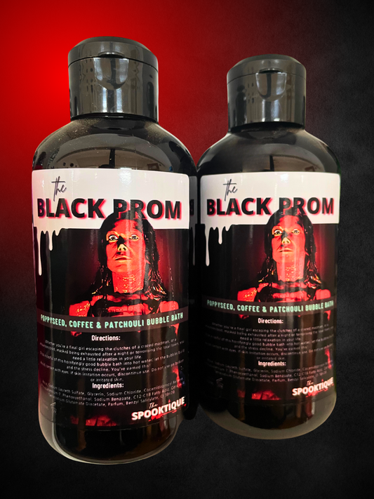 The Black Prom Carrie Bubble Bath - Poppy Seed, Coffee, & Patchouli