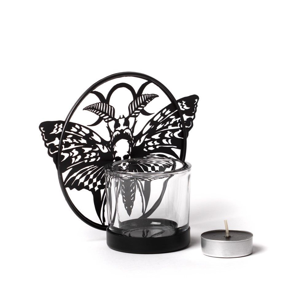 Alchemy Gothic Death's Head Moth T-Light Holder (TLH4)