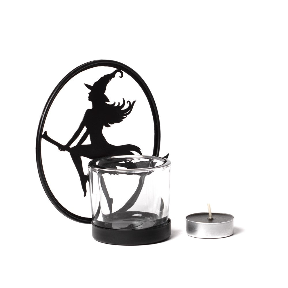 Alchemy Gothic Witch by Moonlight T-Light Holder (TLH5)