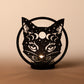 Alchemy Gothic Celestial Cat T-Light Holder (TLH7)