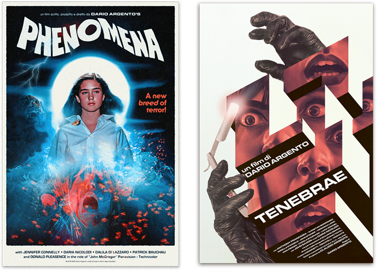 Tenebrae & Phenomena Horror Poster