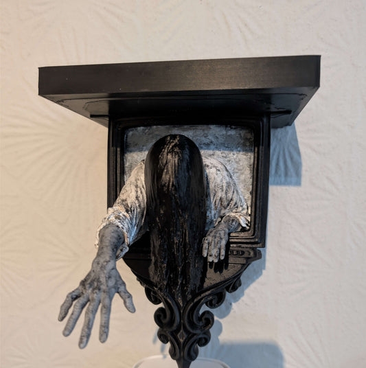 The Ring Samara Wall Shelf Mount Display - Unique Horror Decor Gift