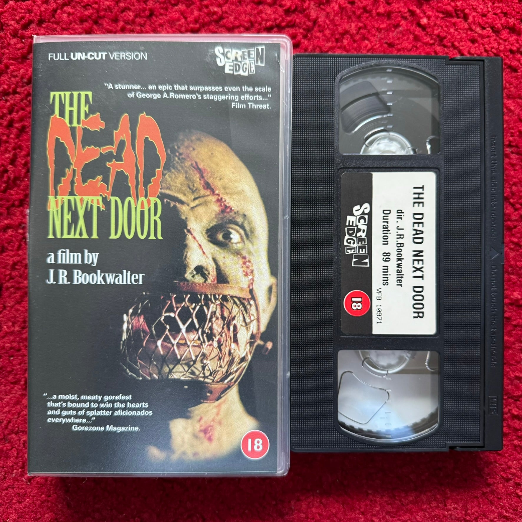 The Dead Next Door VHS Video (1989) EDGE14