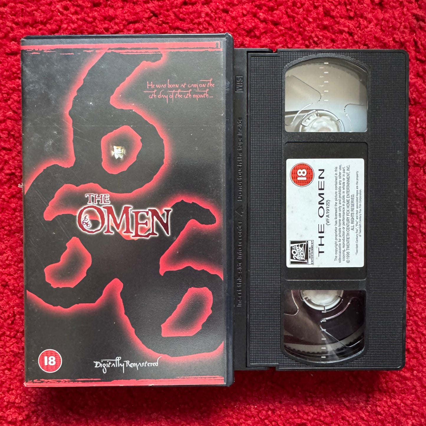 The Omen VHS Video (1976) 1079C