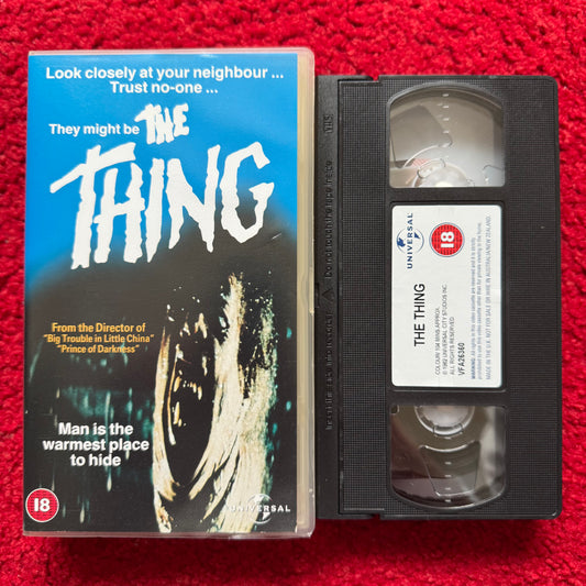 The Thing VHS Video (1982) 449113