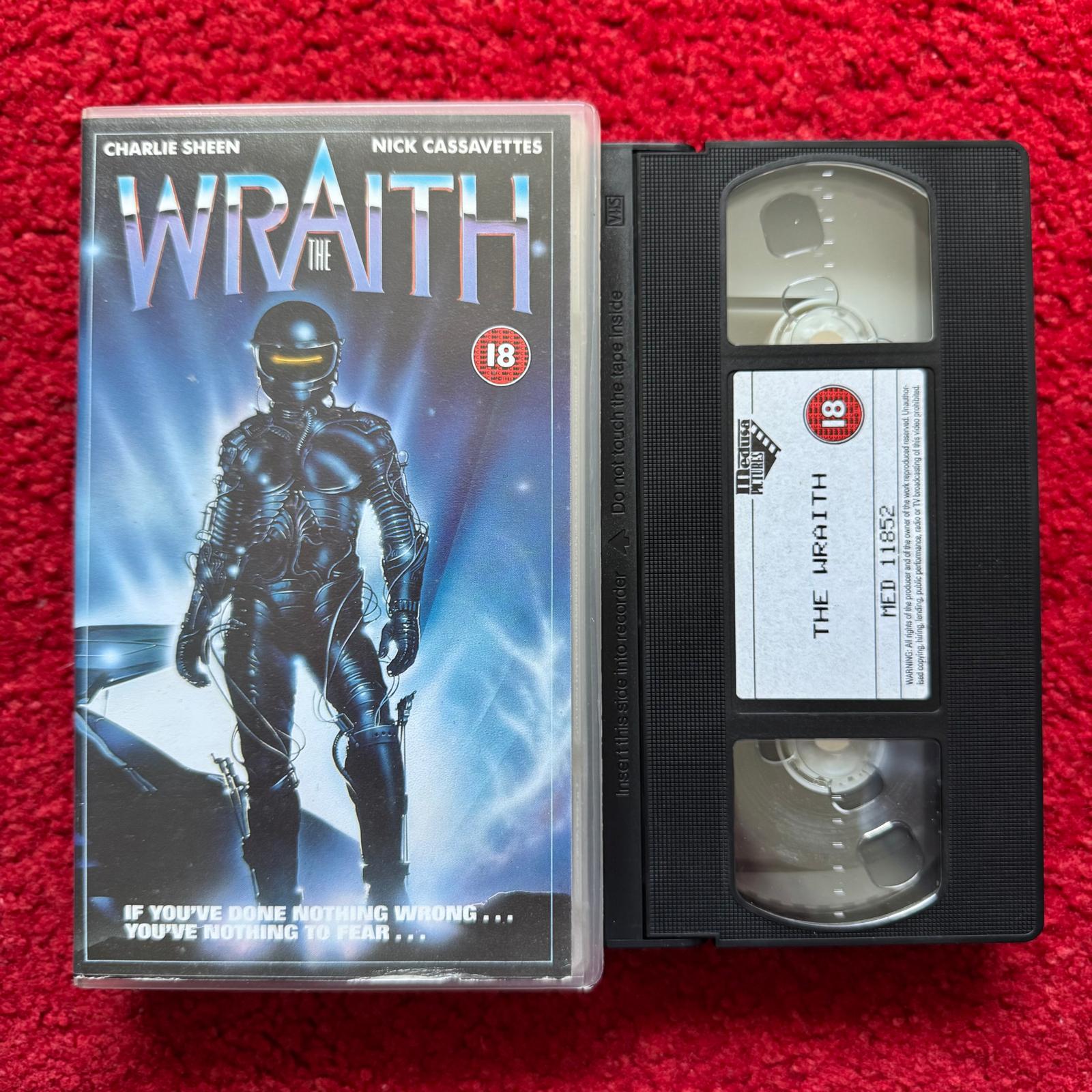 The Wraith VHS Video (1986) MED11852