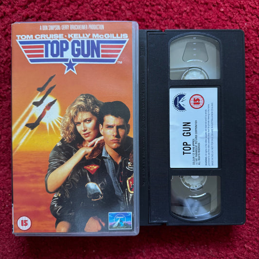 Top Gun VHS Video (1987) VHR2221