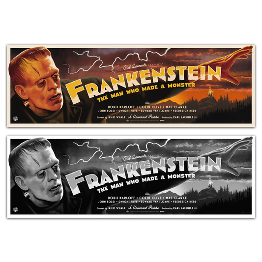 Universal Monsters: Frankenstein (Set) Horror Poster
