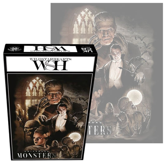 Universal Monsters - Classic Horror 1000 Piece Jigsaw Puzzle
