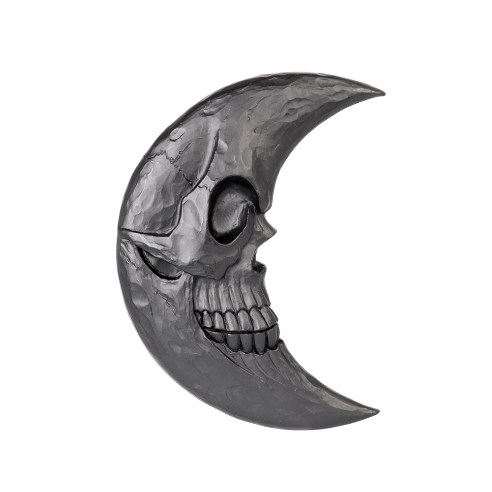 Alchemy Gothic Black Moon Hand Mirror (V108)