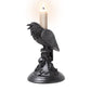 Alchemy Gothic Poe's Raven Candlestick (V109)