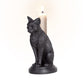 Alchemy Gothic Faust's Familiar- Cat Candle Holder (V113)