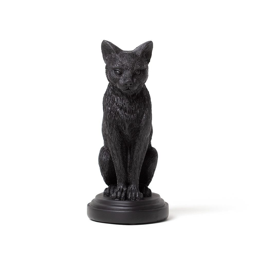 Alchemy Gothic Faust's Familiar- Cat Candle Holder (V113)
