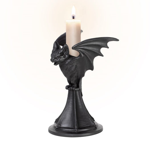 Alchemy Gothic Vespertilio (Bat Candlestick)  Candle Holder (V114)