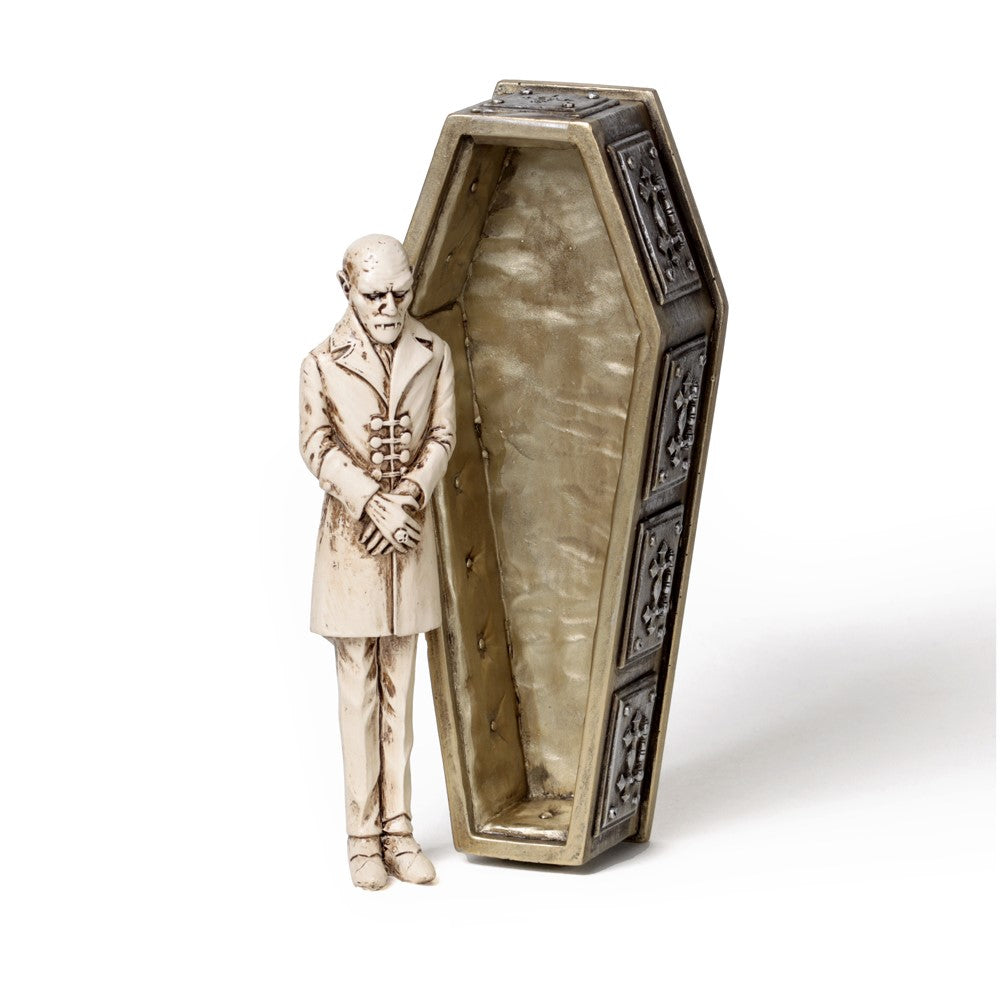Alchemy Gothic Nosferatu's Rest Coffin & Figure Display Box (V117)