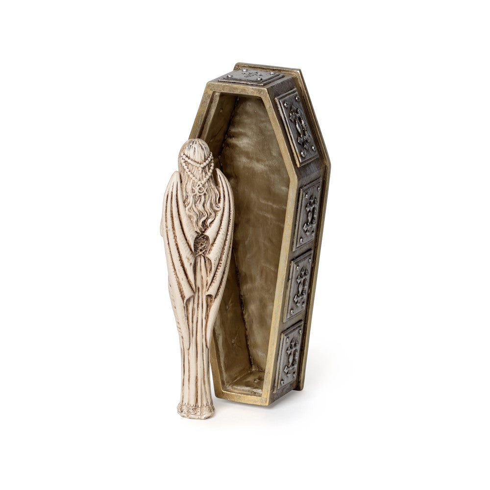 Alchemy Gothic Bride of the Dark Kiss Coffin & Figure Display Box (V118)