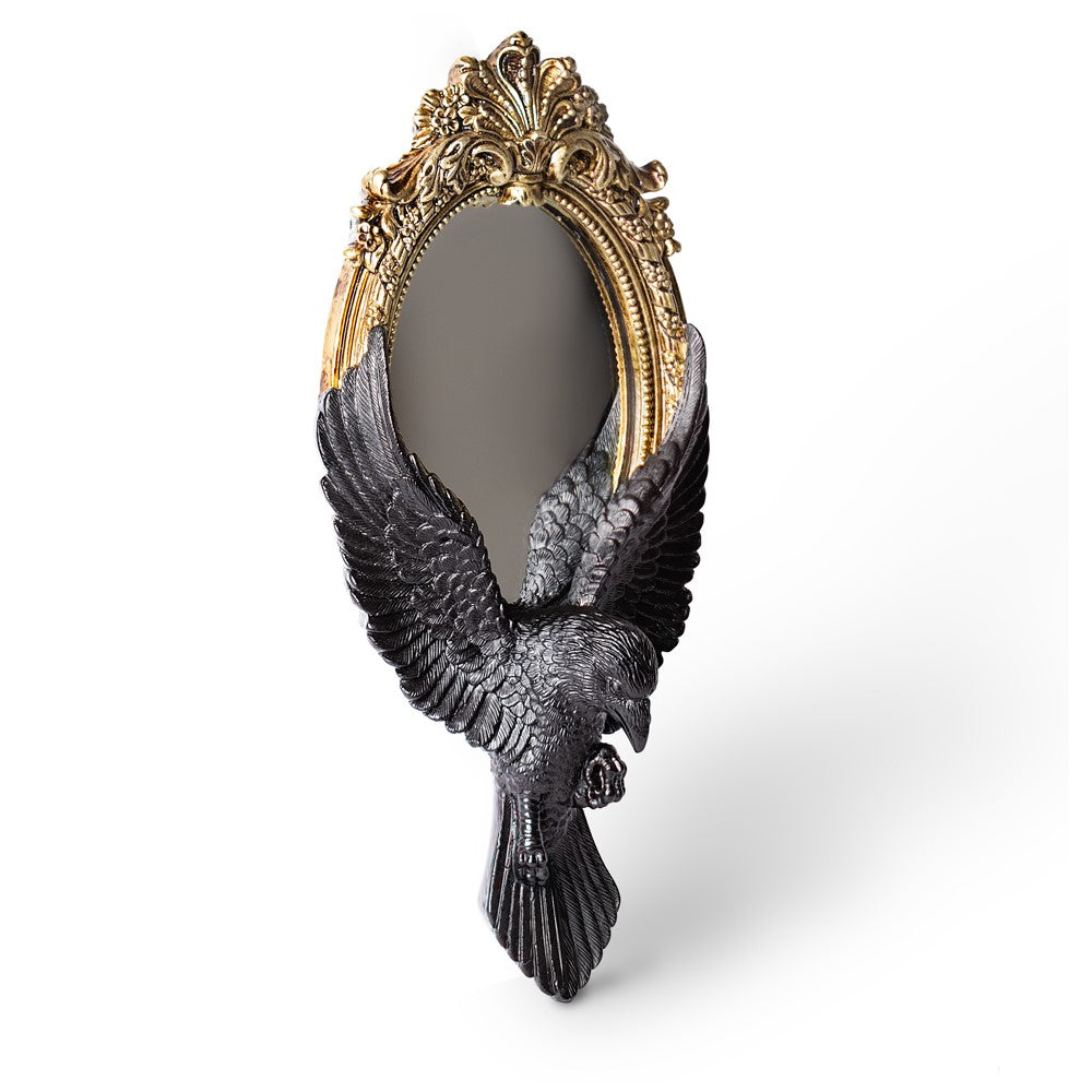 Alchemy Gothic Raven's Gaze Hand Mirror (V120)