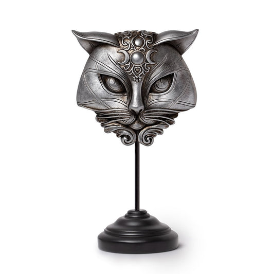 Alchemy Gothic Sacred Cat Ornament & Wall Decoration (V132)