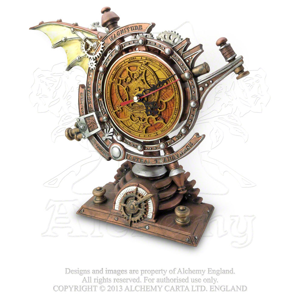 Alchemy Gothic The Stormgrave Chronometer Clock (V15)