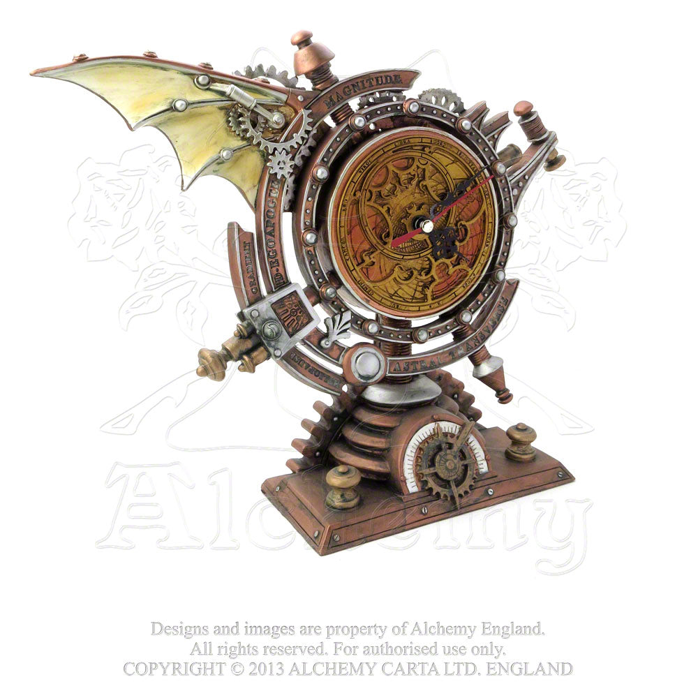 Alchemy Gothic The Stormgrave Chronometer Clock (V15)