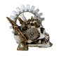 Alchemy Gothic Steam head Skull Ornament (V73)