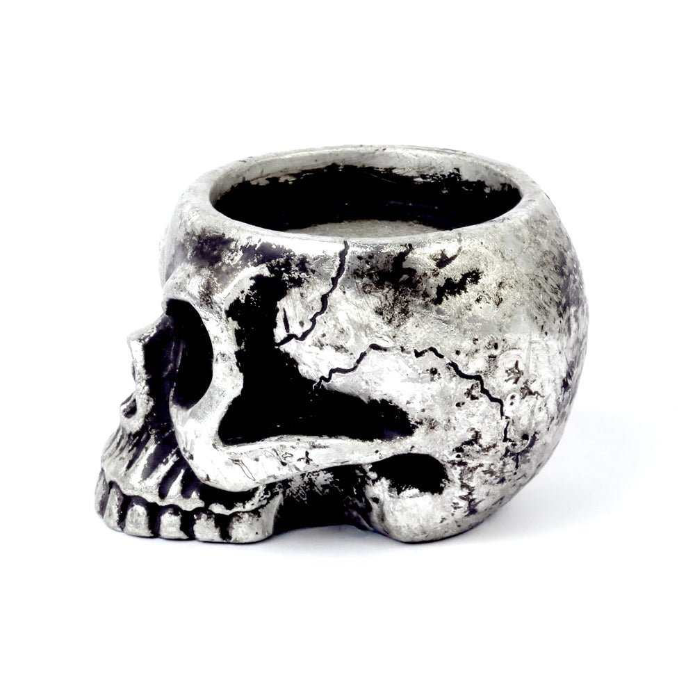 Alchemy Gothic Skull Tea Light Holder (V74)