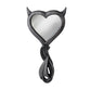 Alchemy Gothic Devil's Heart Hand Mirror (Black) (V80B)