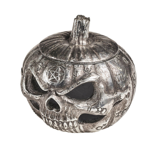Alchemy Gothic Pumpkin Skull Pot (V93)