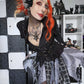 Dark in Love Morrigan Punk Patchwork Skirt
